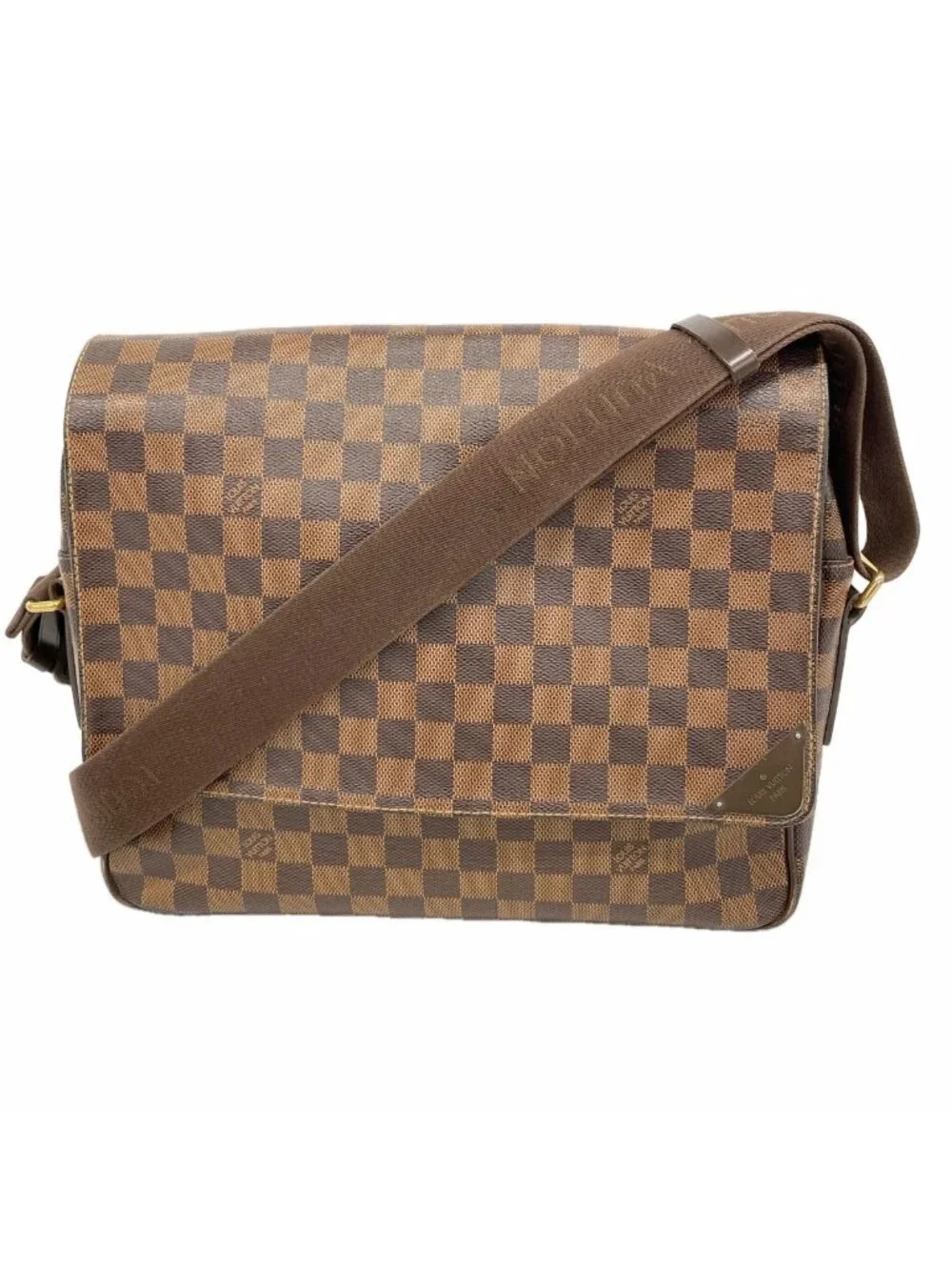 Louis Vuitton Shoulder Bag Damier Shelton MM Ebene